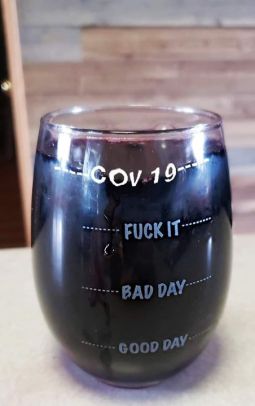 wine glass covid 19
